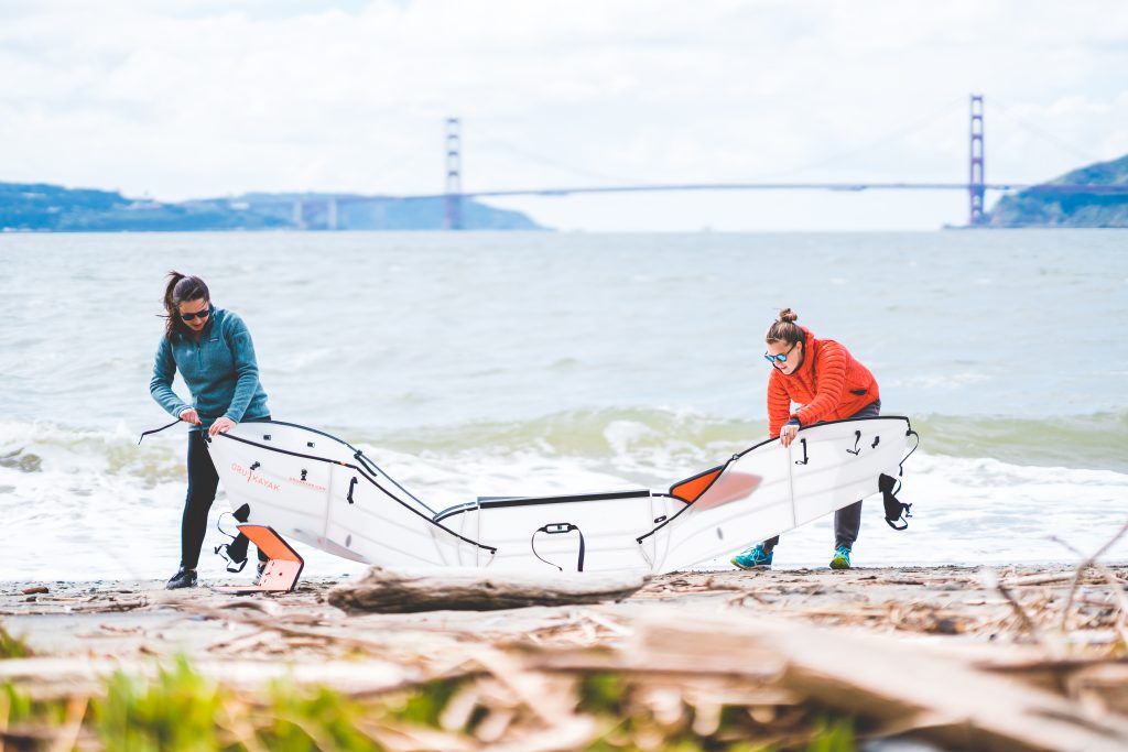 Oru kayak Beach LT Folding Kayak OKY302ORALT Sandbay Sports