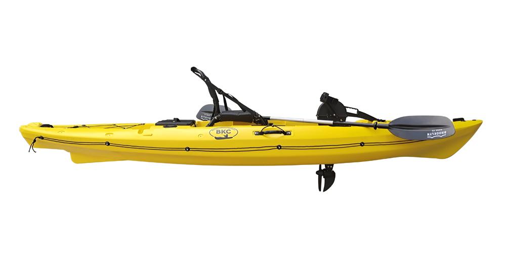 BKC PK12 Angler Single Fishing Motorized Kayak, 42% OFF