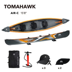 Aqua Marina - Tomahawk 3 Person Kayak 15'8" - Air-C478