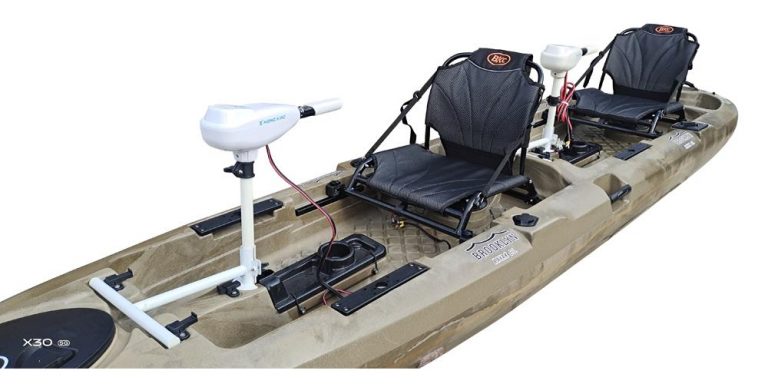 BKC - PK14 Angler 14-foot Sit On Top Tandem Fishing Kayak W/ Trolling ...