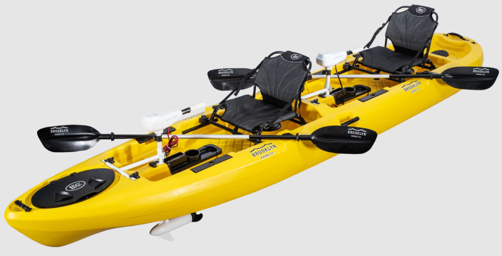 BKC PK14 Angler 14foot Sit On Top Tandem Fishing Kayak w/ Trolling