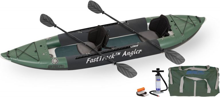 Sea Eagle – 385FTA Green Pro FastTrack Angler Pkg – 385FTAK_P