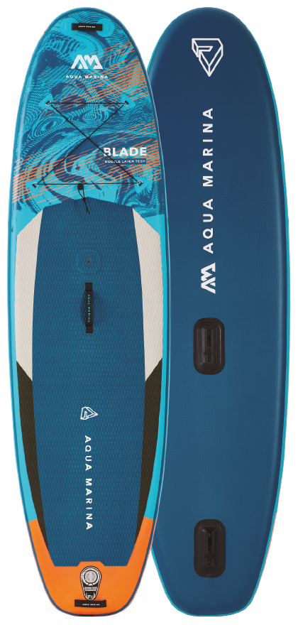 Aqua Marina Blade – Windsurf iSUP 3.2m/12cm with surf leash (Sail Rig excluded) – BT-22BL