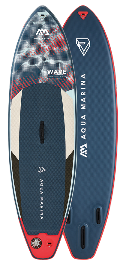 Aqua Marina – Wave – Surf iSUP, 2.65m/10cm, with surf leash – BT-22WA