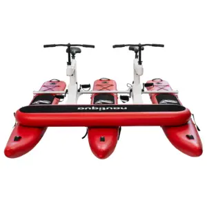 Nautiqua | BORACAY | Premium Catamaran Style Water Bike with Front Pad | 2 Person